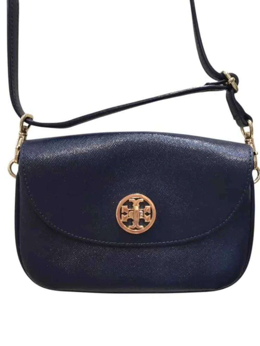 Tory Burch Crossbody Navy Blue Handbag